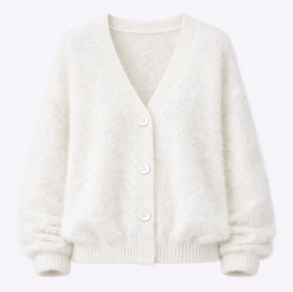 Cozy Women's Open Front Knitted Sweater