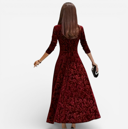 Ladies Luxury Long Evening Gown