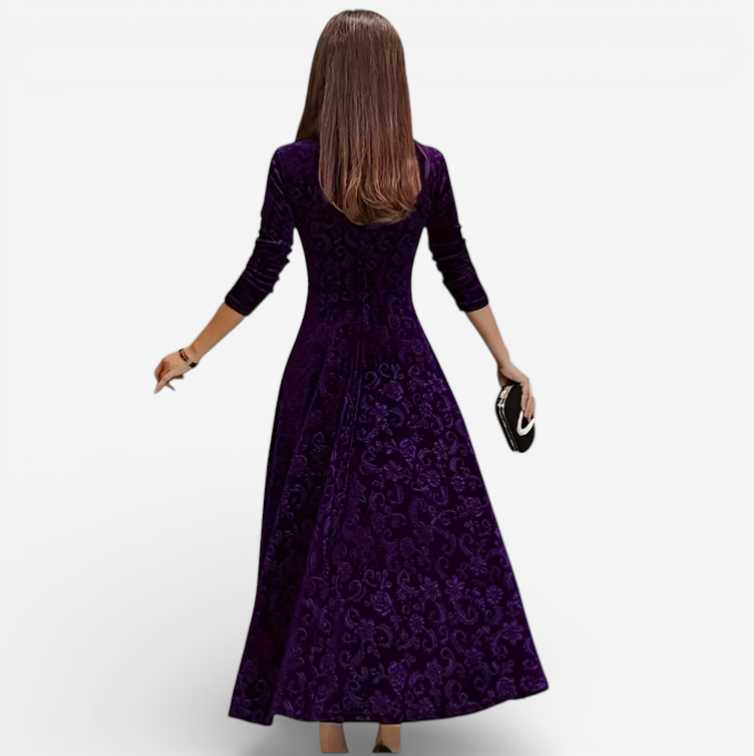 Ladies Luxury Long Evening Gown