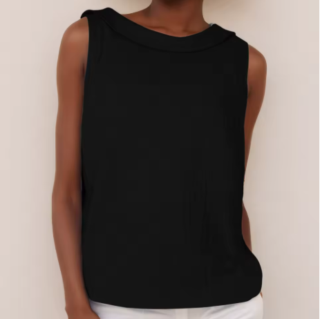 Tank Style Crew Neck Women's Top