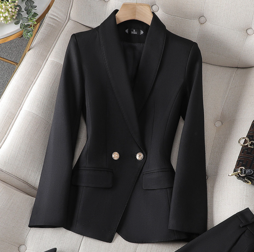 Womens Classic Two Piece Suit Set