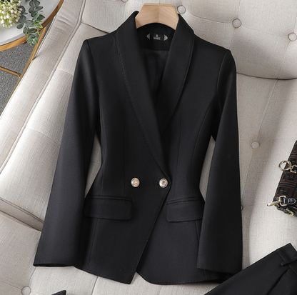 Womens Classic Two Piece Suit Set
