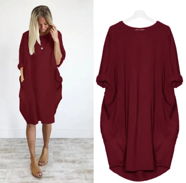 Flattering Belly Concealing Maxi Dress
