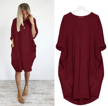 Flattering Belly Concealing Maxi Dress