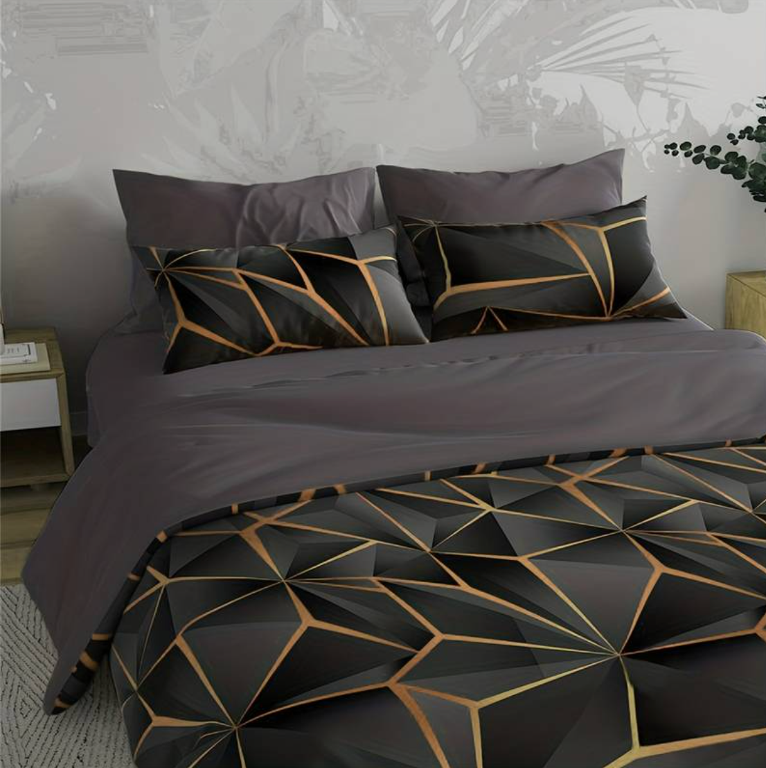Luxury Plush Bedding Quilt Set