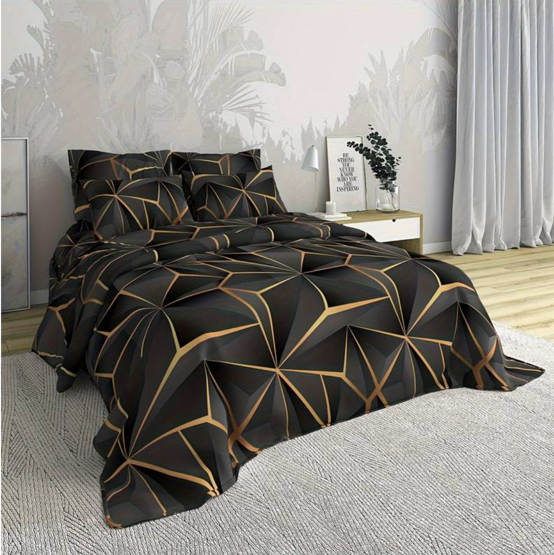 Luxury Plush Bedding Quilt Set