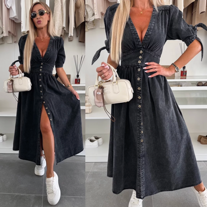Ella | Stylish fashion denim dress