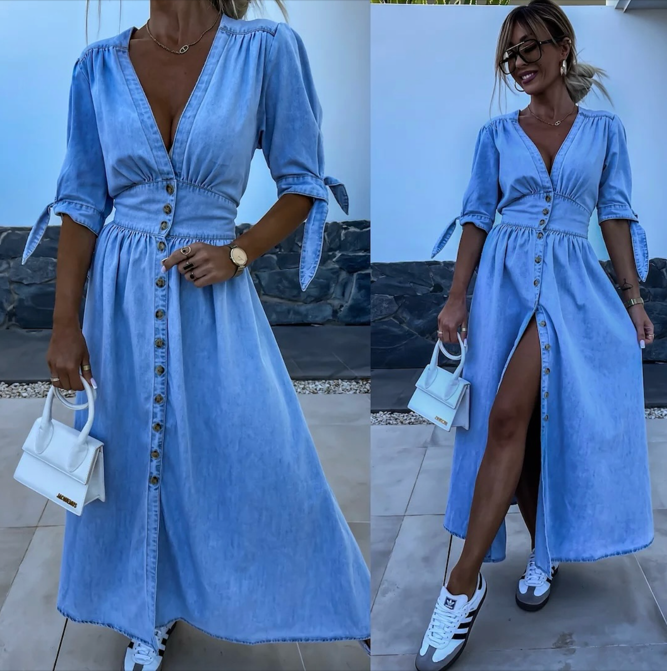 Ella | Stylish fashion denim dress