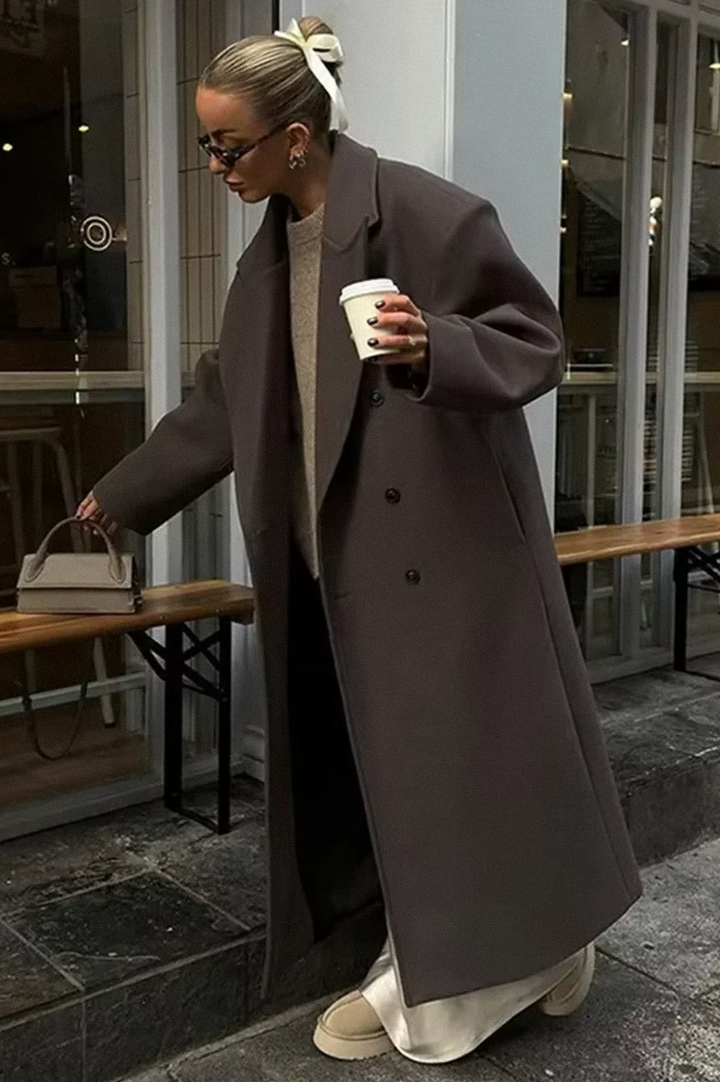 Luxury Women's Long Coat