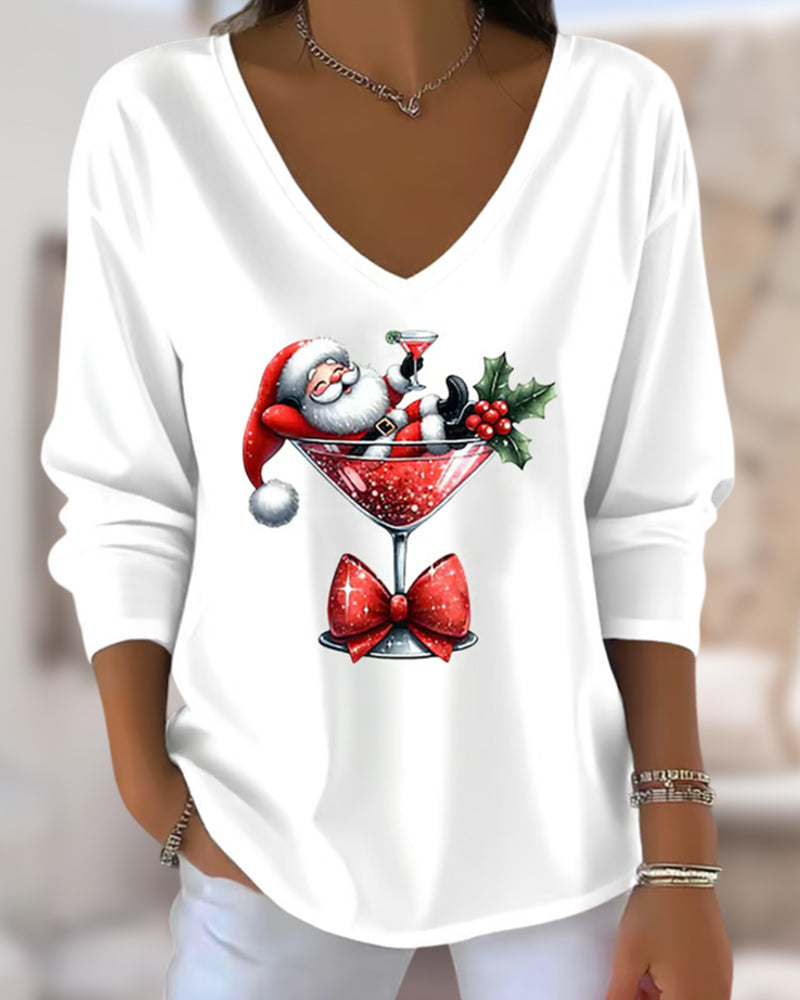Women's Classic V Neck T Shirt