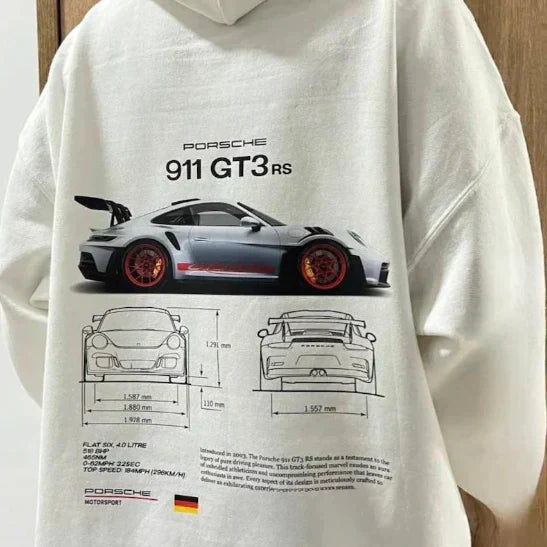 Jace Oversized Hoodie – Soft Fabric, Automotive Design for Car Enthusiasts-2