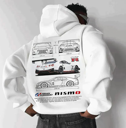 Jace Oversized Hoodie – Soft Fabric, Automotive Design for Car Enthusiasts-6