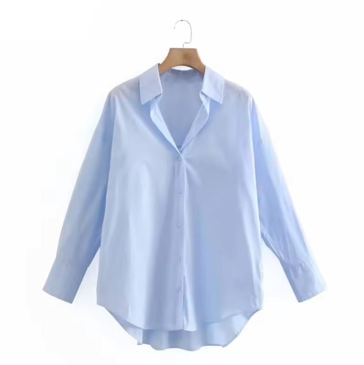 Comfortable Loose Fit Women's Blouse Shirt