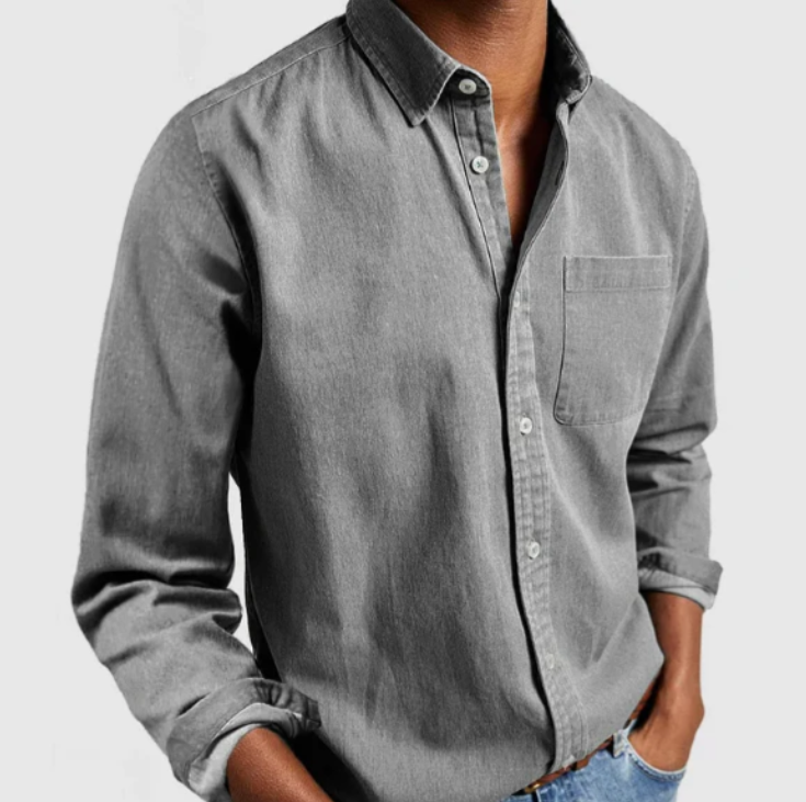 Classic Casual Button Down Men's Shirt