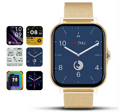 Stylish Women's Fitness Smartwatch with Health Tracking