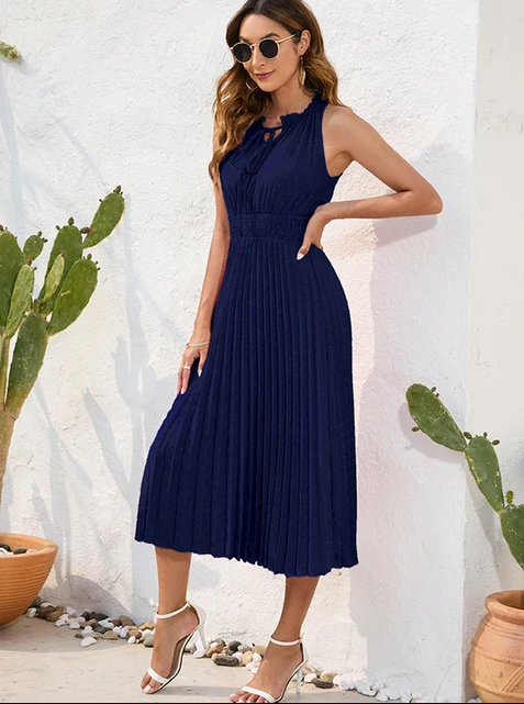 Variant image for Carla | Black Neckholder Dress – Formal Wedding Guest & Cocktail-9