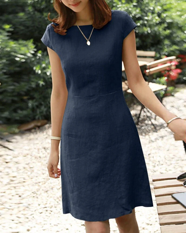 Elysia | Women's White Summer Dress 1