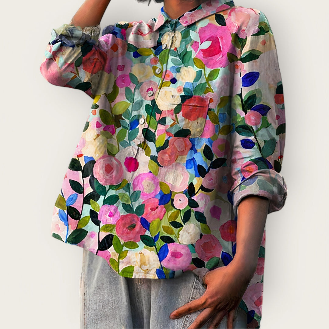 Amelia | Blouse with floral print