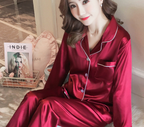 Grace | Casual silk pajama set