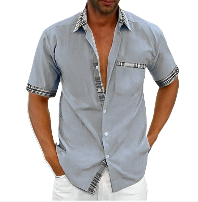 Casual Men's Summer Dress Shirt