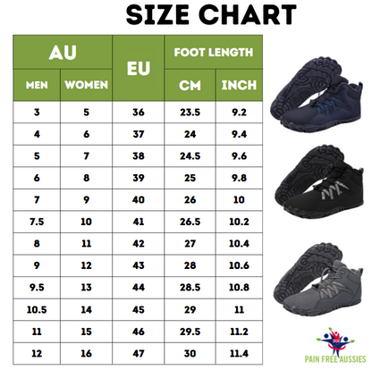 Warm Winter Barefoot Shoes