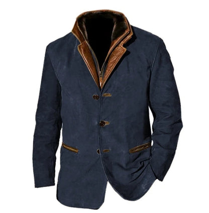 Casual Fit Mens Button Down Jacket