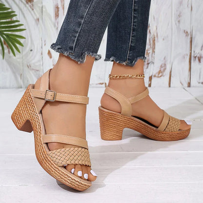 Braided Flat Summer Sandals