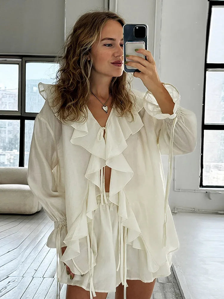 Summer Breeze | Ladies Shorts and Top Set-4