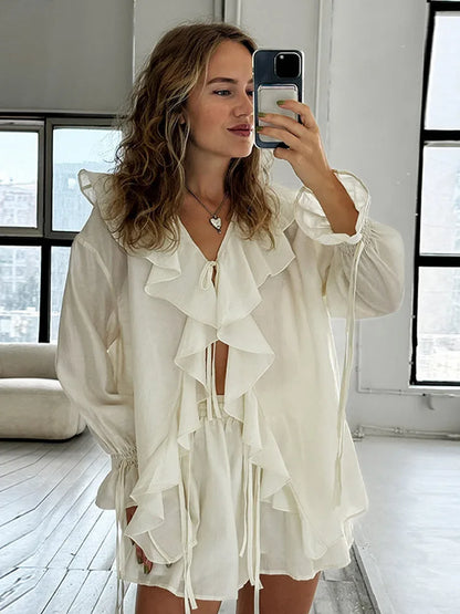 Summer Breeze | Ladies Shorts and Top Set-4