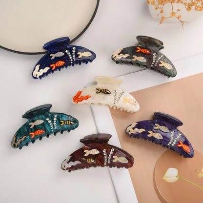 Colorful Ocean Hair Clip for Women