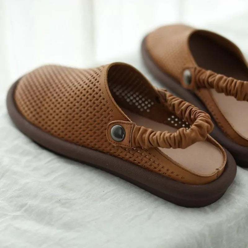 Beach Brown Strap Sandal