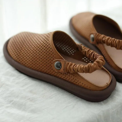 Beach Brown Strap Sandal