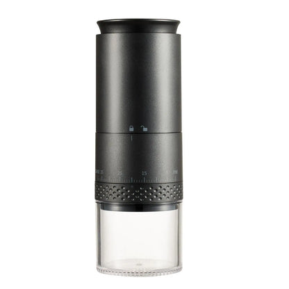 Compact Rechargeable Coffee Grinder with Adjustable Burr Mill