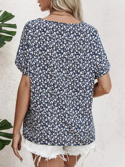 Stylish Floral Women's Blouse