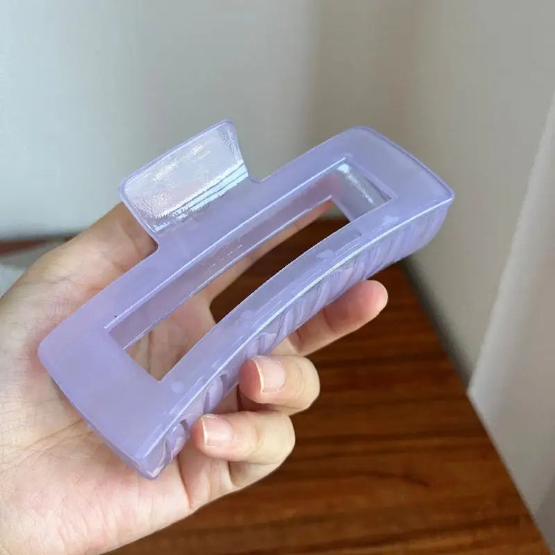 Large Hair Clips for Thick Hair Women Geometric Claw Accessory