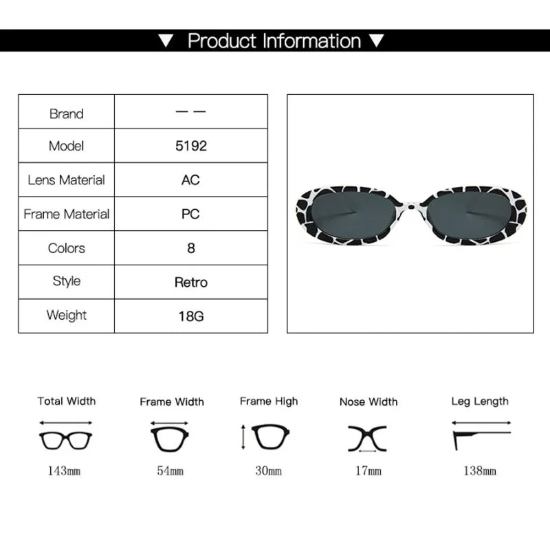 Classic Oval Shades for Women