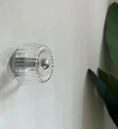Simple Glass Metal Wall Lamp