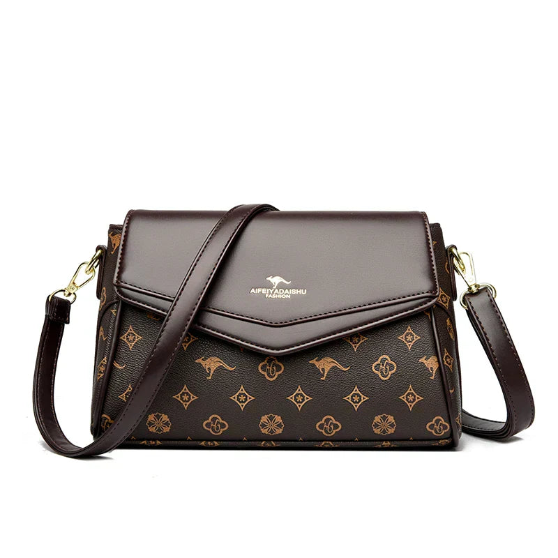 Retro Chic Shoulder Handbag