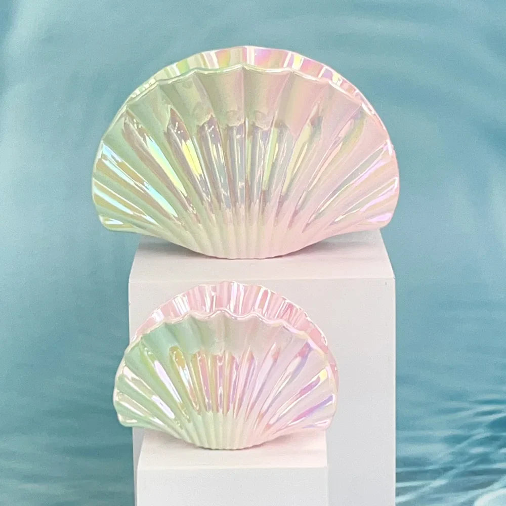 Colorful Ocean Shell Hair Clip for Women Beach Hairstyle