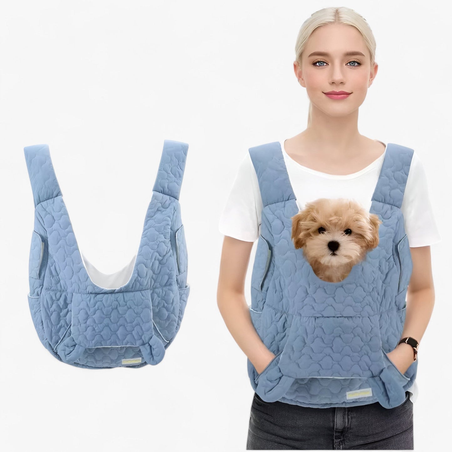 Large Comfortable Pet Backpack Carrier for Cats Dogs