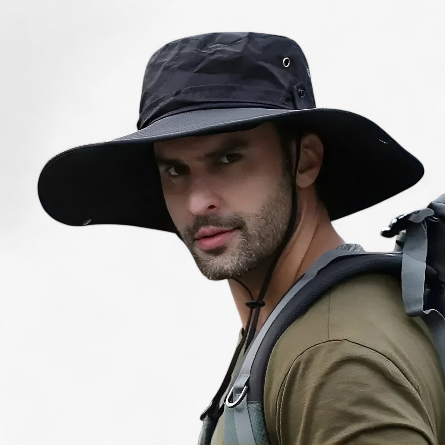 Waterproof Outdoor Sun Hat for Men - Lightweight Hiking Cap