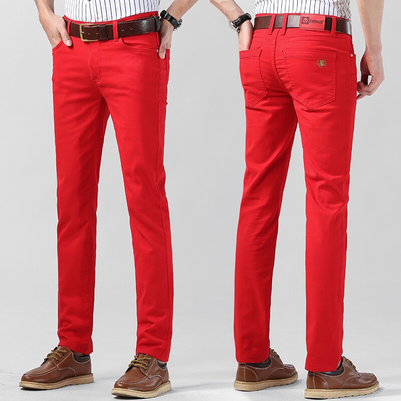 Regular Fit Solid Color Trousers