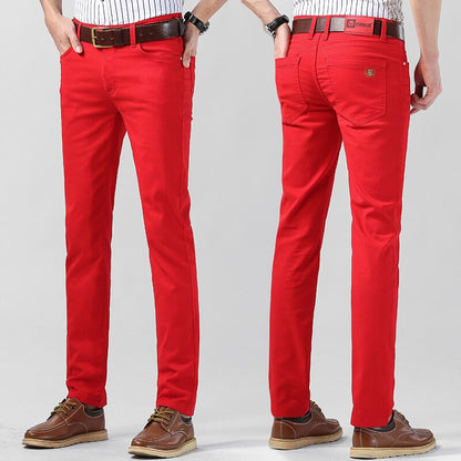 Regular Fit Solid Color Trousers