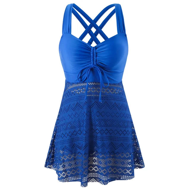 Women's Swimwear Tankini Swimsuit Set
