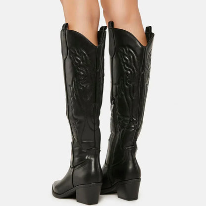 Rustic Country Tall Cowboy Boots
