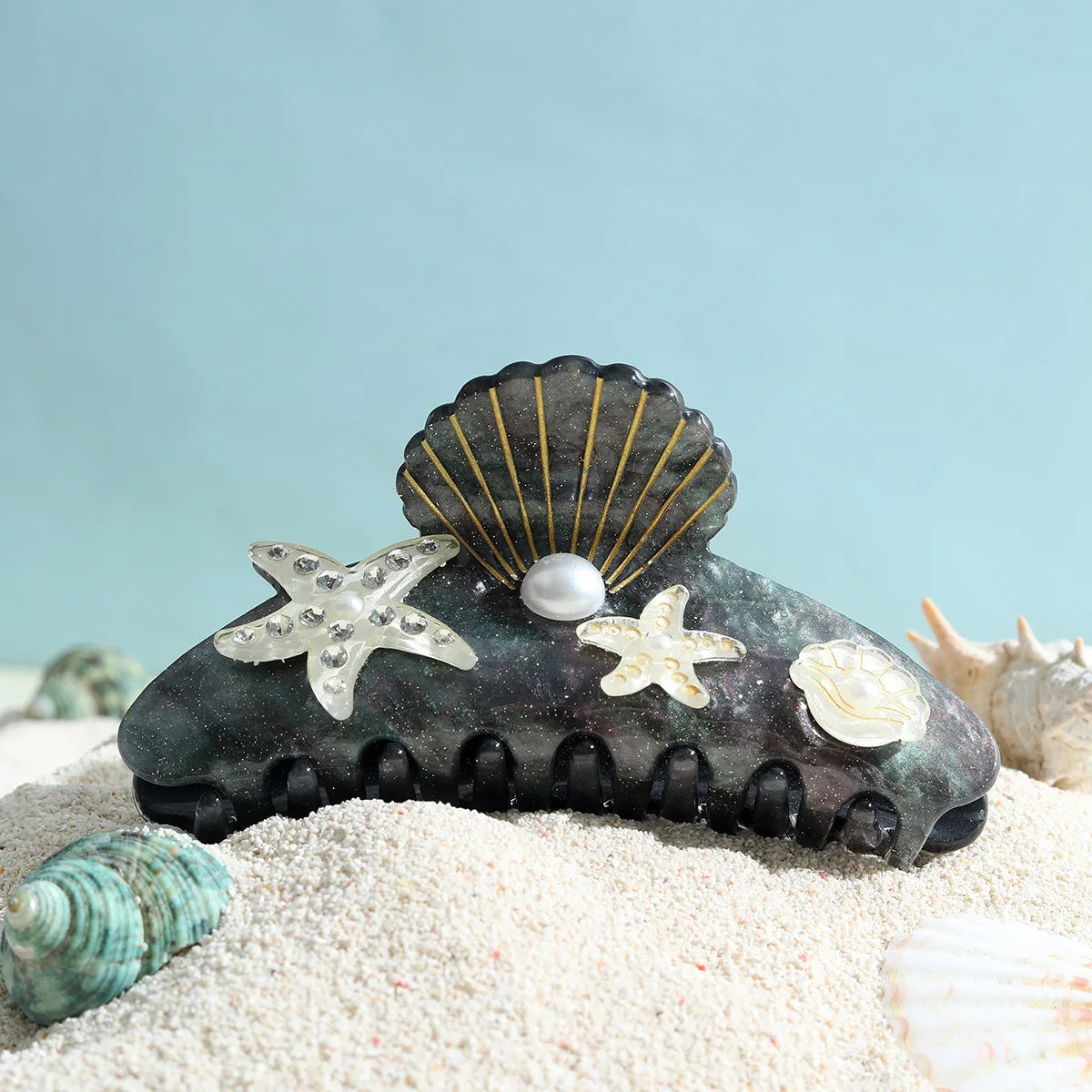 Colorful Ocean Hair Clip for Women