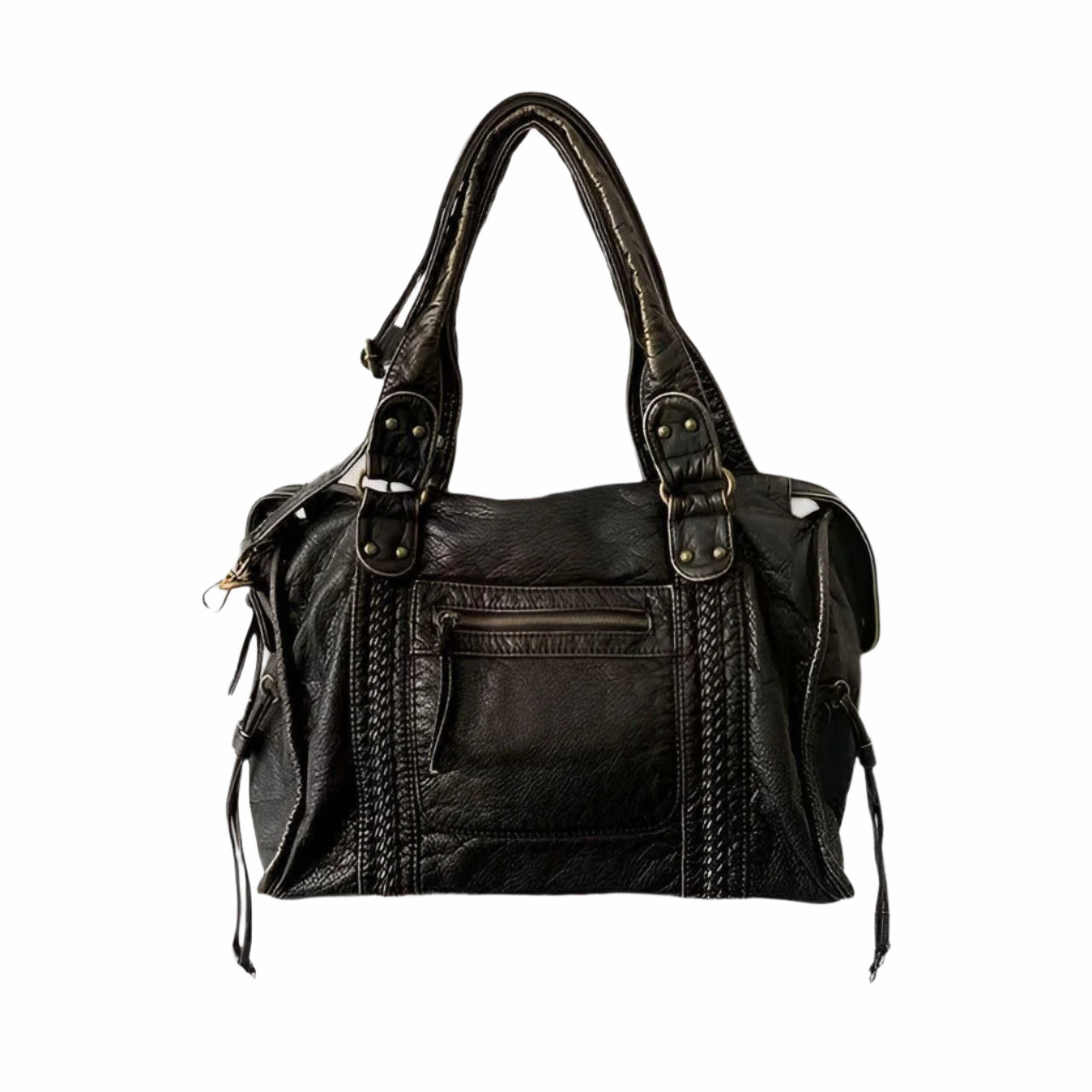 Premium Leather Tote Bag - Classic Stylish Handbag - Luxivelle