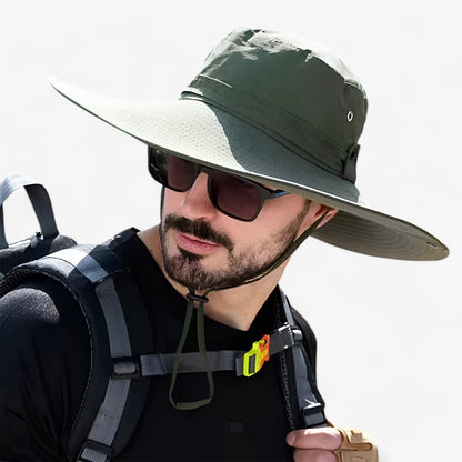 Waterproof Outdoor Sun Hat for Men - Lightweight Hiking Cap - Luxivelle
