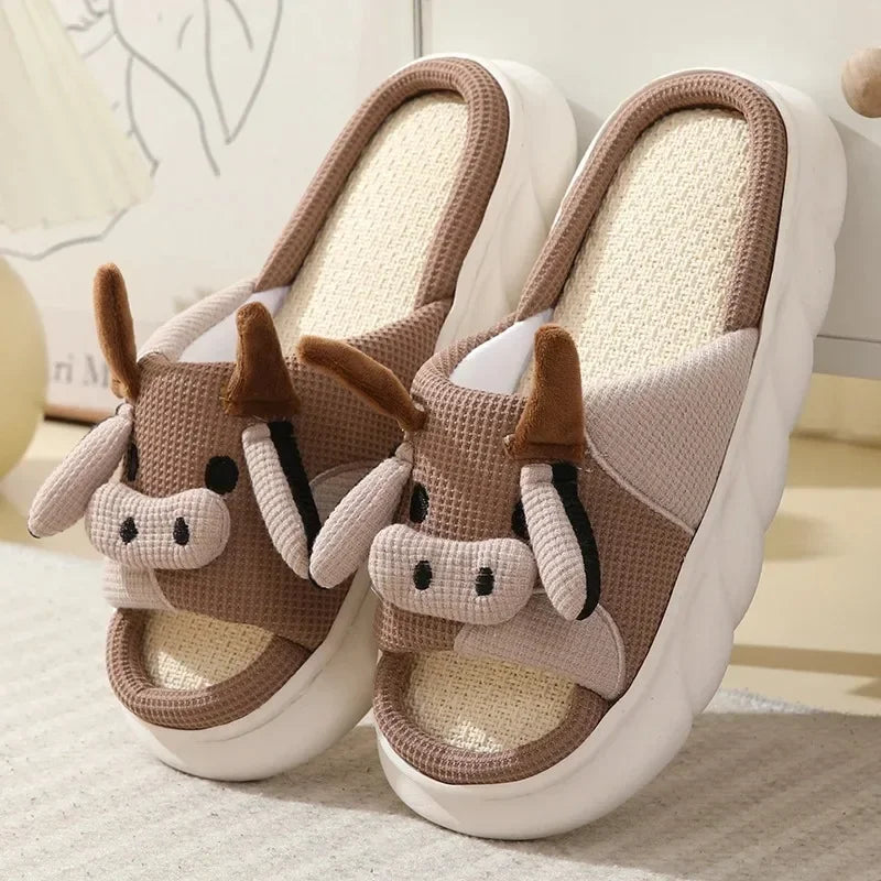 Fun Animal Cozy Home Slippers for Women