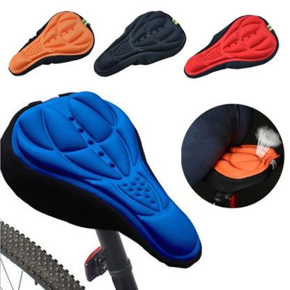 Soft Gel Bike Seat Cushion Padded Bicycle Cover